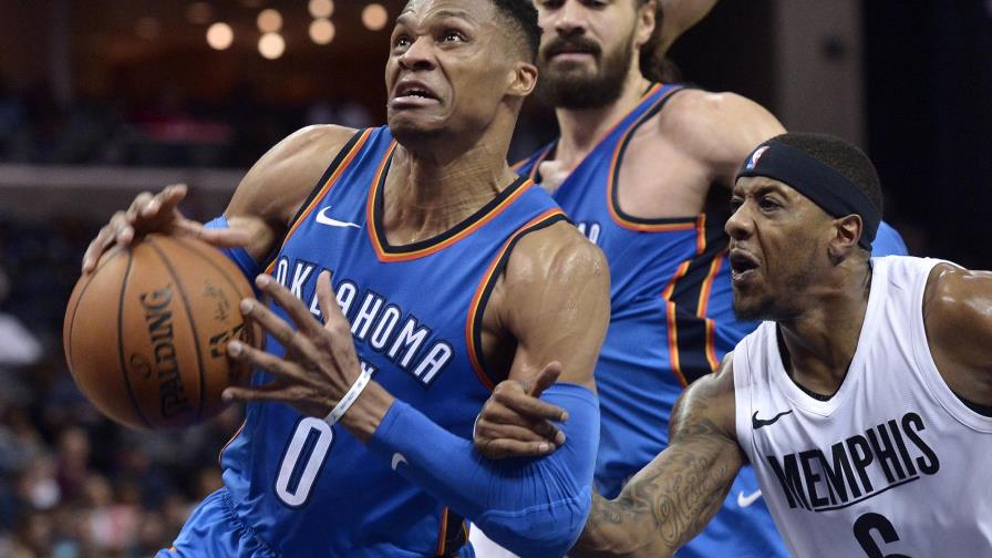 George y los Thunder agravan la crisis de los Grizzlies George y los Thunder agravan la crisis de los Grizzlies