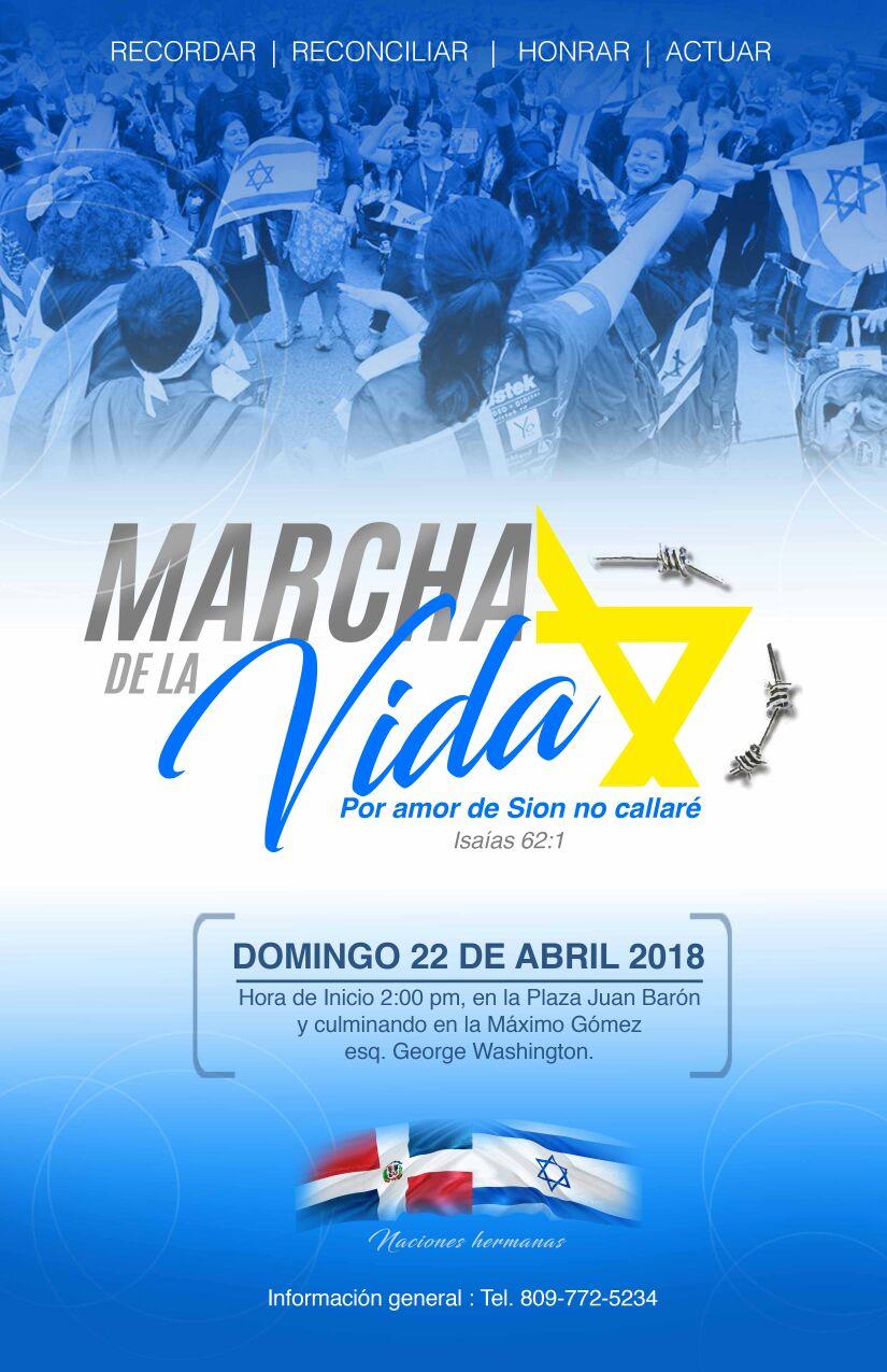 Realizarán marcha en el Malecón recordando Holocausto Judío