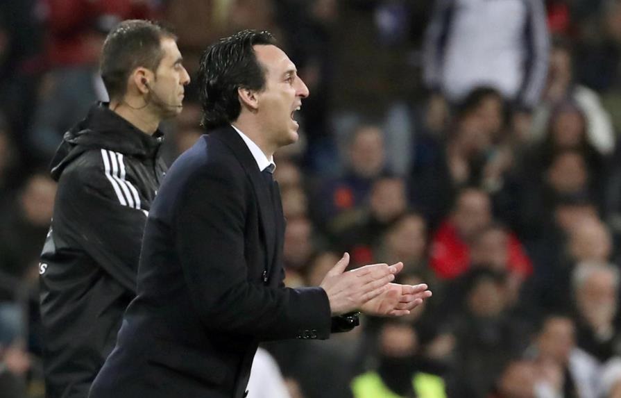 Visibles errores de Emery en derrota de PSG ante Real Madrid