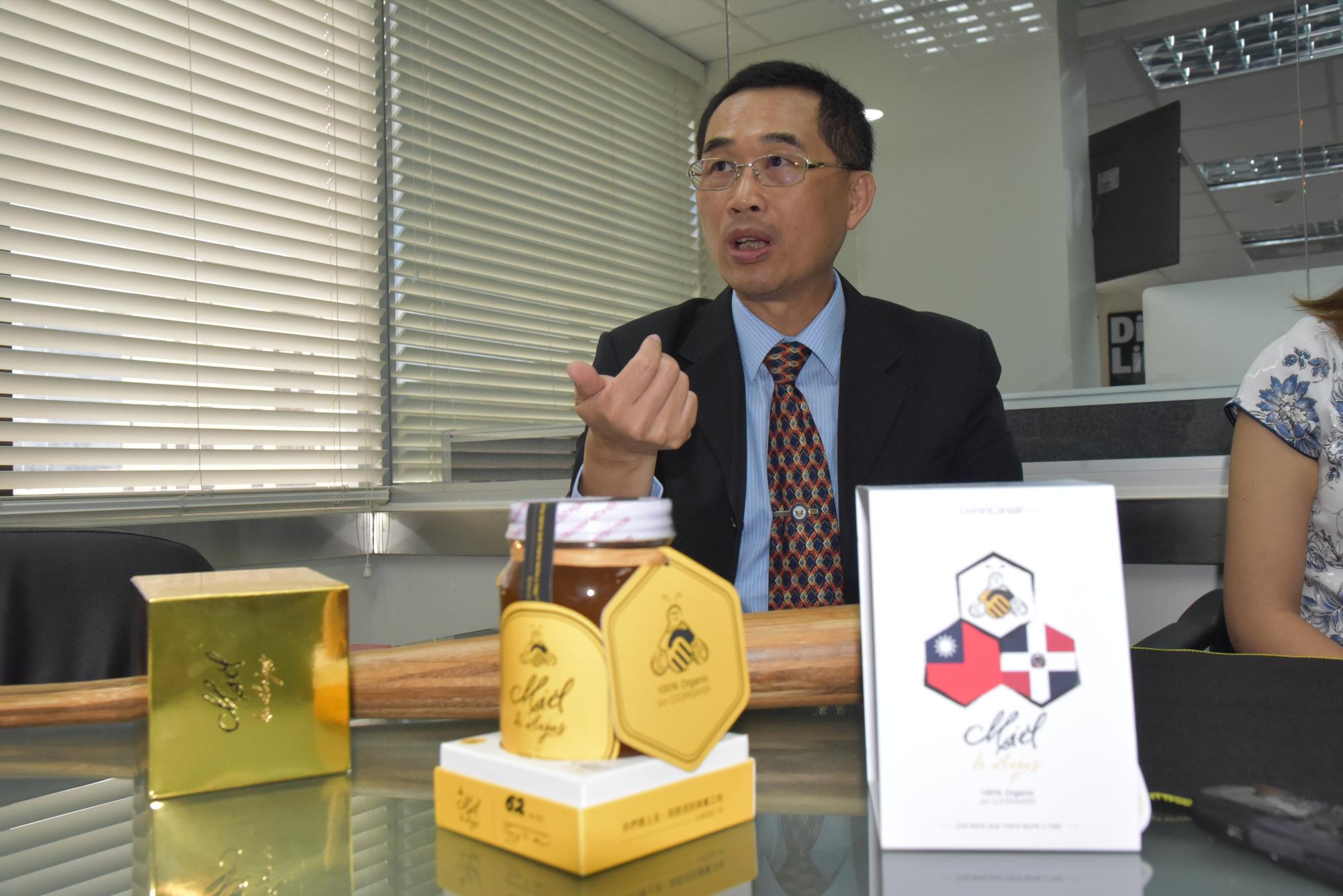 Luis Yang, consejero de la Embajada de Taiwán.