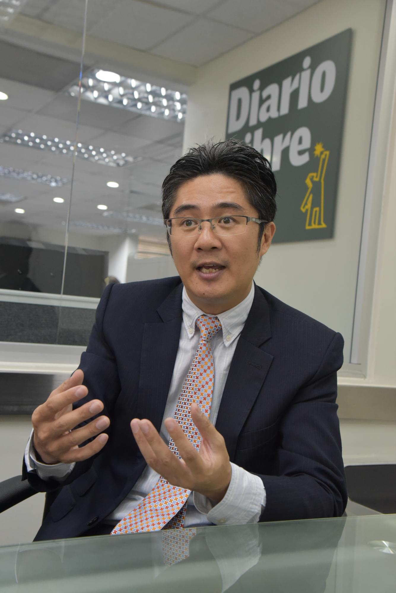 Oscar Liang, encargado de Comunicaciones de la Embajada de Taiwán.