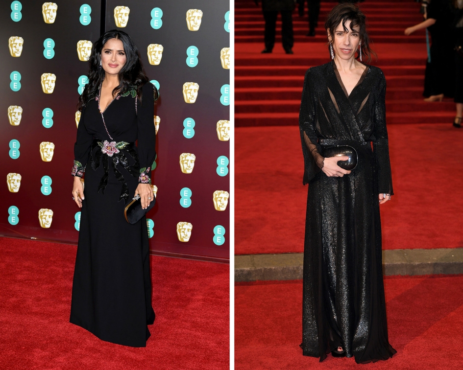 Salma Hayek y Sally Hawkins.