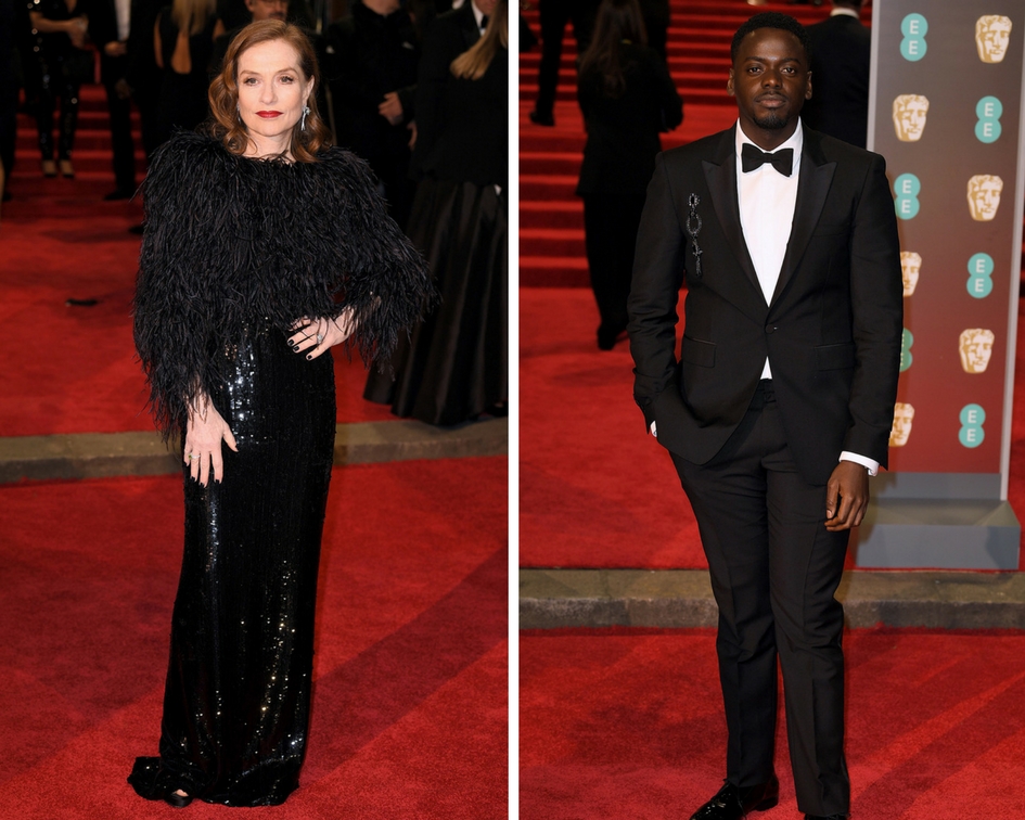 Isabelle Huppert y Daniel Kaluuya.