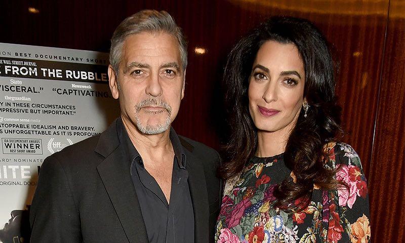 George Clooney dona medio millón de dólares para la manifestación en contra de las armas