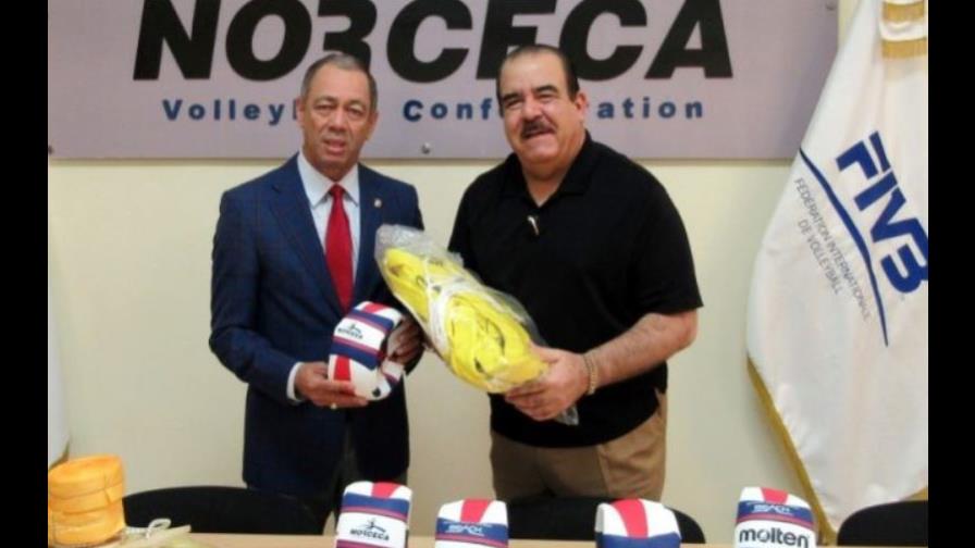 Norceca dona utilería para Voleibol Playero Rubén Toyota-2018