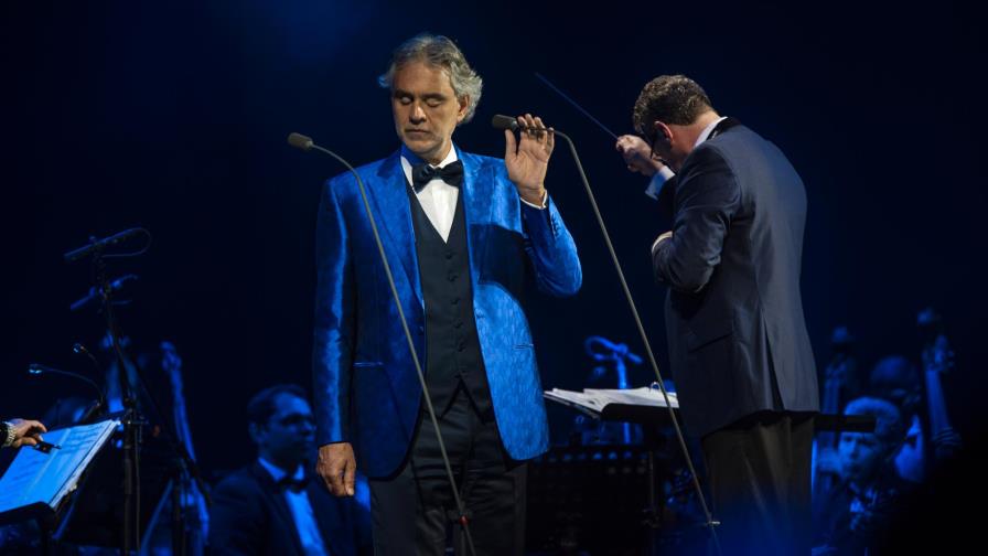 Bocelli regala noche con tres voces femeninas del Caribe