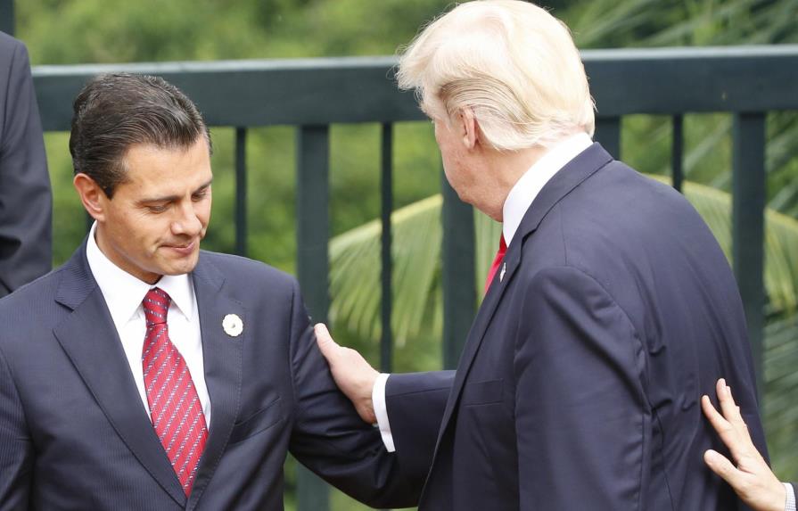 Discusión por el muro con Trump frustra de nueva visita de Peña Nieto