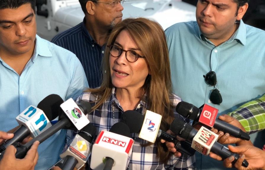 Carolina Mejía asegura estar comprometida con los cambios que requiere el PRM