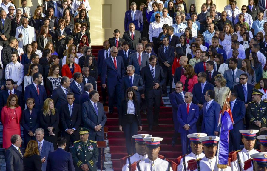 El presidente Danilo Medina proclamó que la “Patria es libre y soberana”