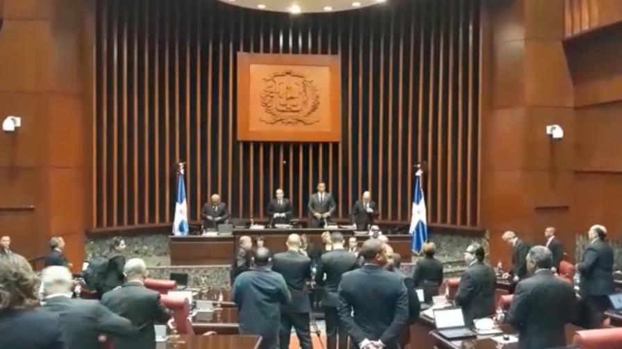 Presidente del Senado deja abierto los trabajos de primera legislatura