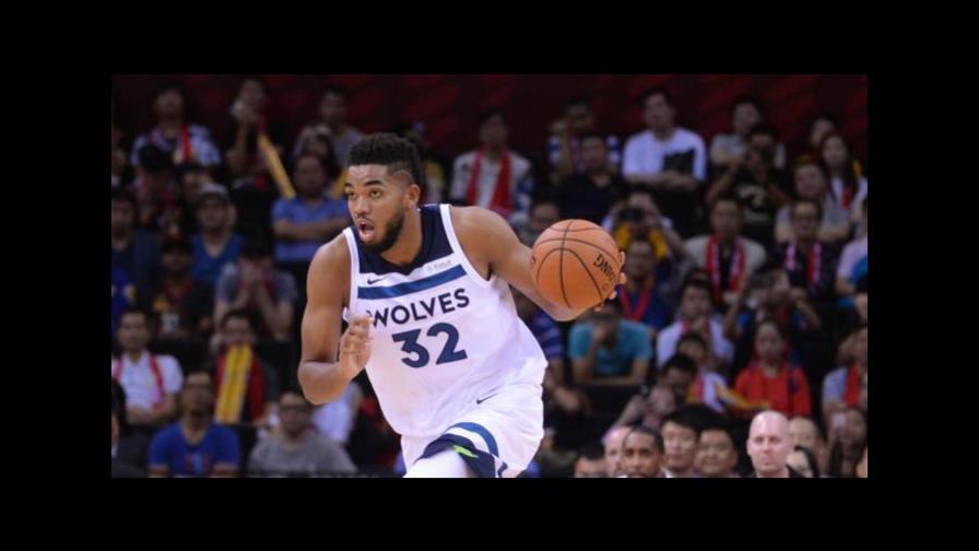 Resumen:  Karl-Anthony Towns aporta otro doble-doble de 26 puntos y 17 rebotes en victoria de Minnesota