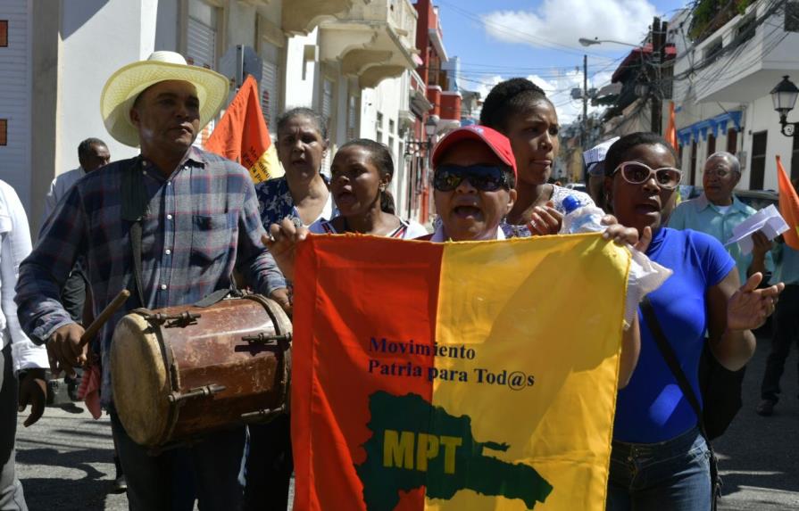 Movimiento Patria para Todos realiza marcha denominada “Ruta Patriótica”