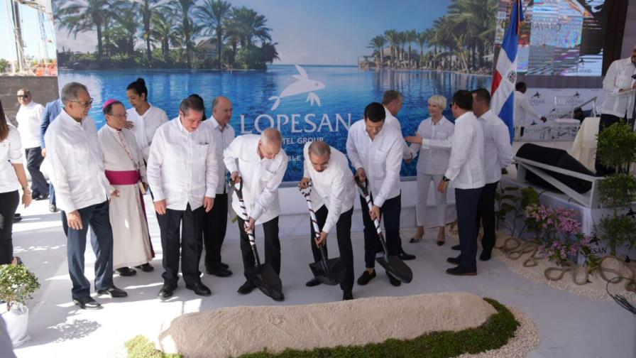 Danilo deja iniciada construcción de hotel en Bávaro