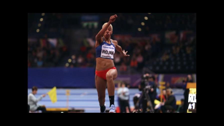 La venezolana  Yulimar Rojas revalida su título mundial de triple salto bajo techo