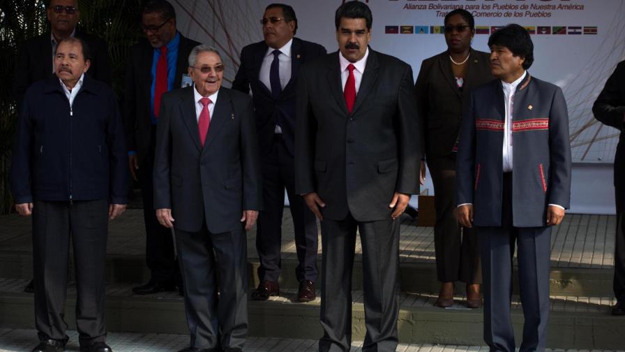 Castro, Morales y Ortega en Caracas para participar en cumbre del ALBA