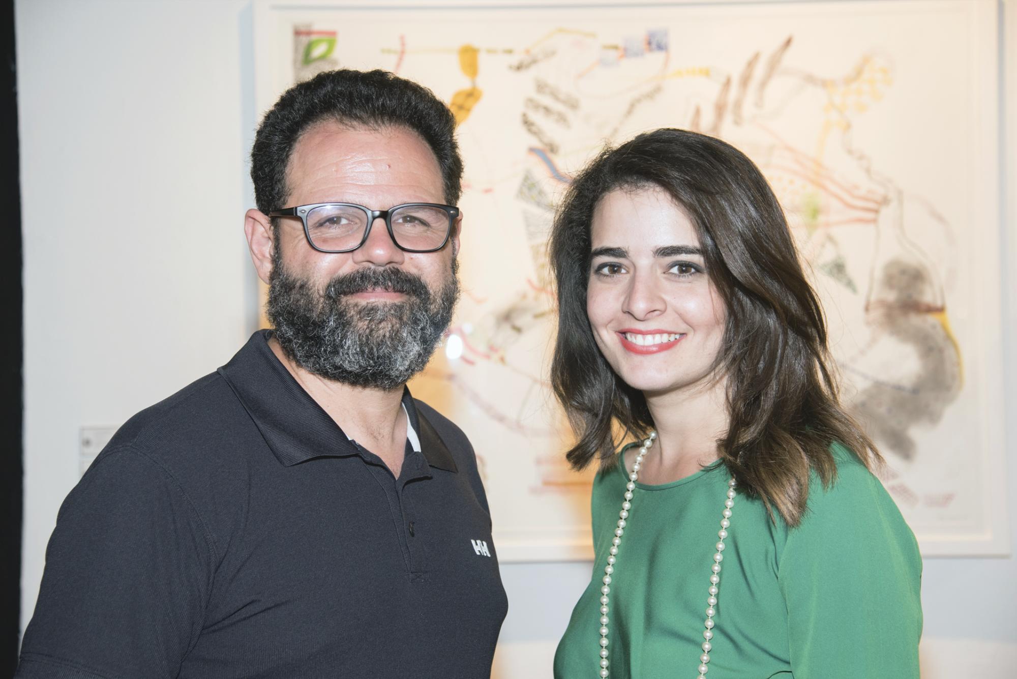 Freddy Ginebra y Dominique Selman.