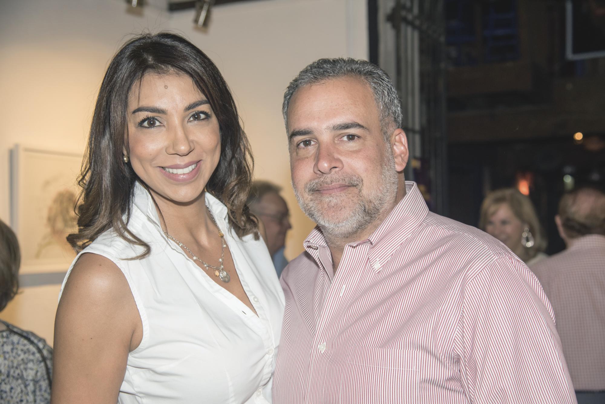 Gabriella Reginato y Luis Emilio Rodríguez.