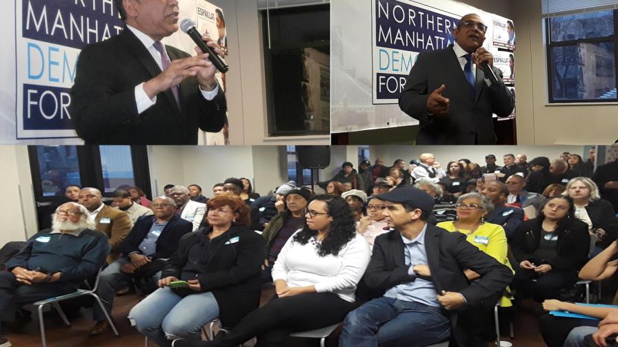 Demócratas lanzan reelección de Espaillat  en masiva asamblea en el Alto Manhattan 