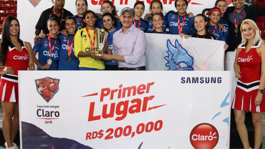Saint George se coronó campeón de la Copa Intercolegial Claro de Futsal Femenino 