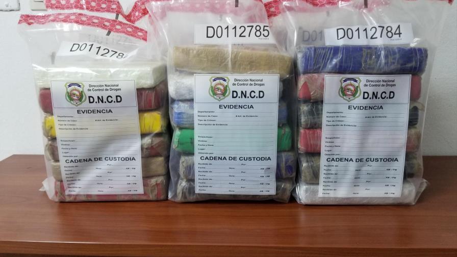 DNCD ocupa 37 paquetes de droga en Ensanche Evaristo Morales DNCD ocupa 37 paquetes de droga en Ensanche Evaristo Morales