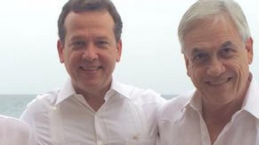 Ito Bisonó, invitado especial en la juramentación de Sebastián Piñera 