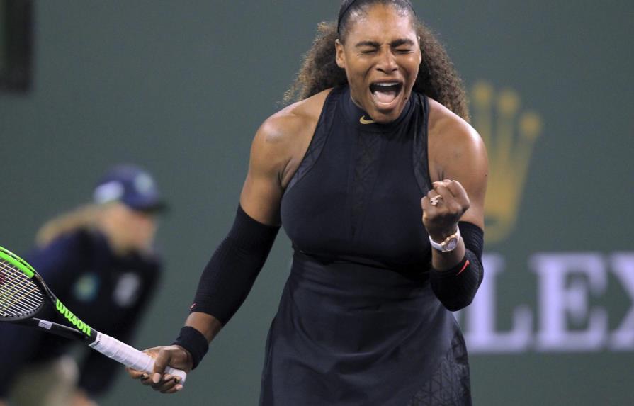 Serena Williams vuelve a la gira y gana en Indian Wells