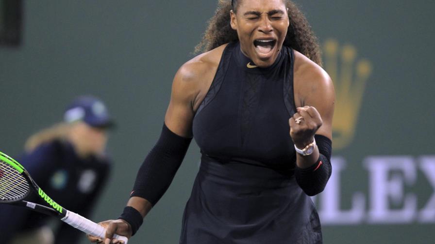 Serena Williams vuelve a la gira y gana en Indian Wells