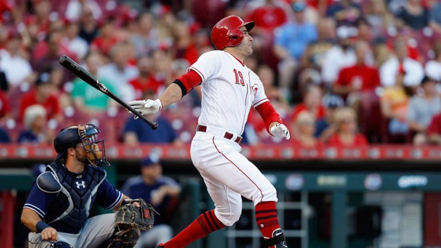 Joey Votto sigue extraordinario, pero los Rojos no despegan