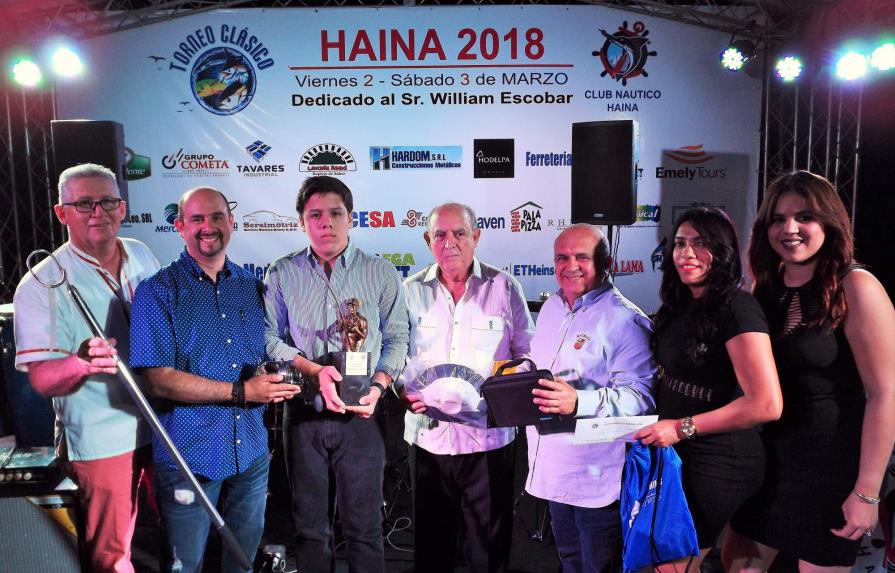 Juvenil Diego Pagés conquista Clásico de Pesca Haina 2018