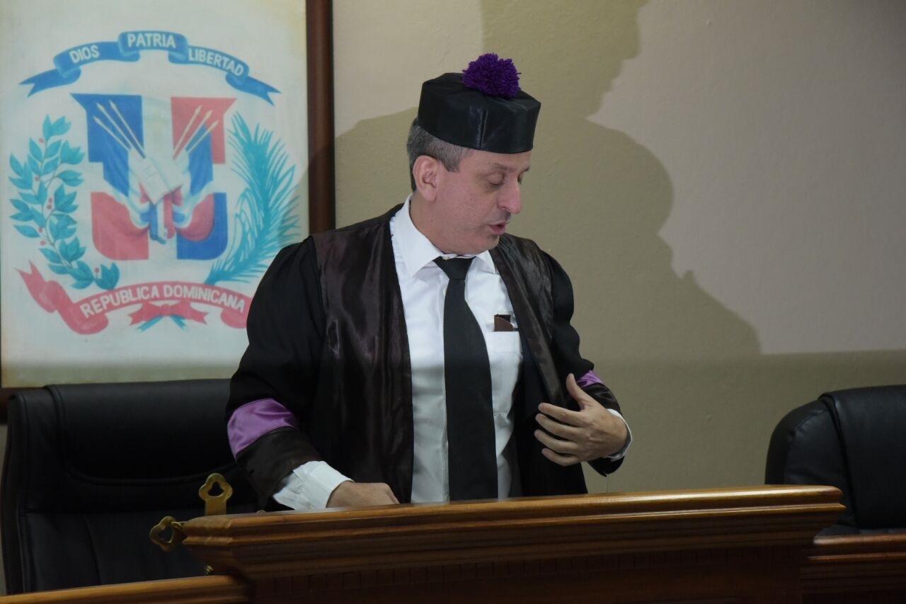 Rafael Vásquez Goico,   juez del Tribunal Superior Administrativo que conoce el recurso interpuesto por un grupo de docentes contra la ordenanza  24-2017. 