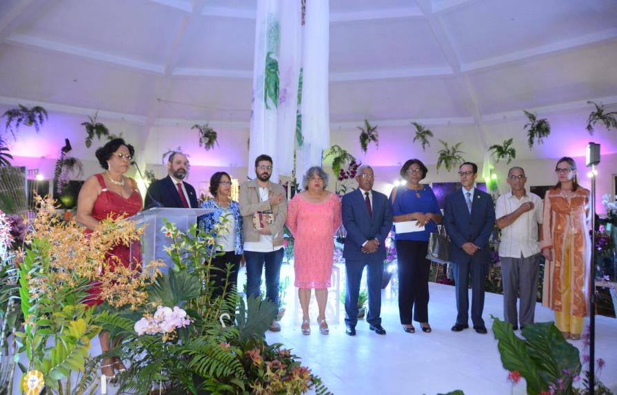 Exposición de Orquídeas y Arte en Armonía es inaugurada en el Jardín Botánico