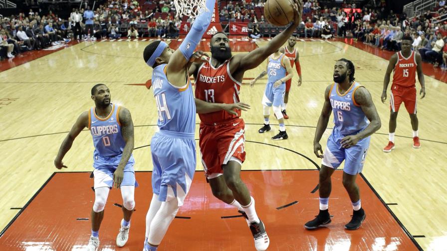 Harden y Gordon mantienen a Rockets ganadores y mejor marca de la NBA