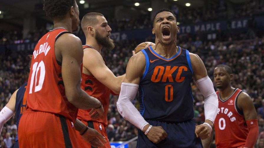 Westbrook decide para el Thunder con contundente triple doble Westbrook decide para el Thunder con contundente triple doble