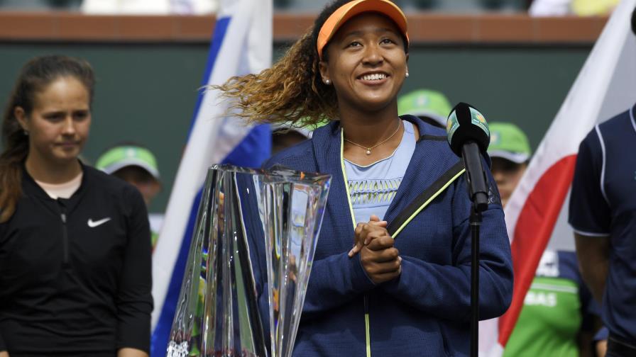Osaka supera a Kasatkina para consagrarse en Indian Wells
