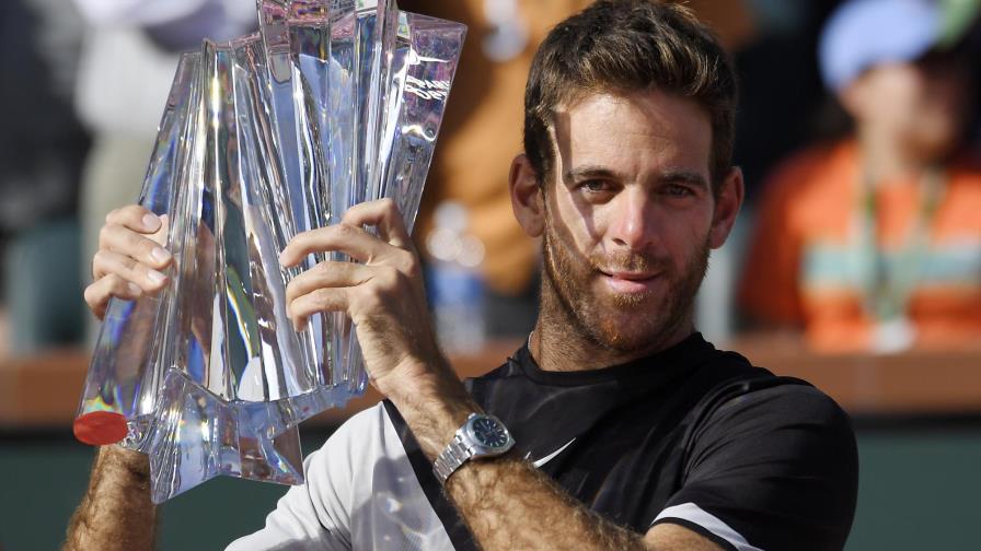Juan Martín del Potro derrota a Roger Federer y gana por primera vez el Indian Wells
