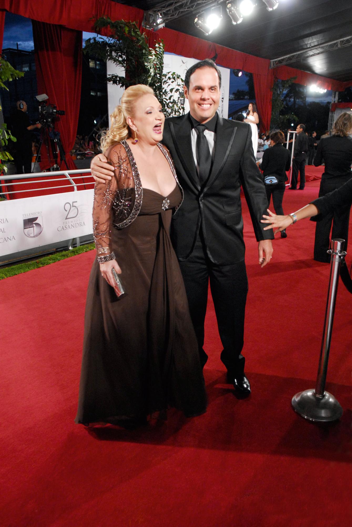 La inolvidable Nuryn Salley junto a Frank Ceara.