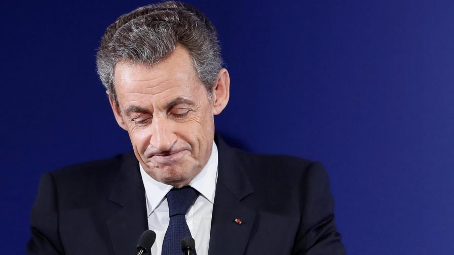 Sarkozy declara, bajo arresto, por la financiación de su campaña en 2007