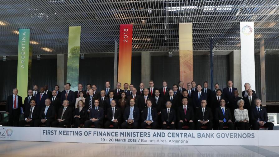 Ministros de Finanzas del G20 inician último encuentro en Buenos Aires