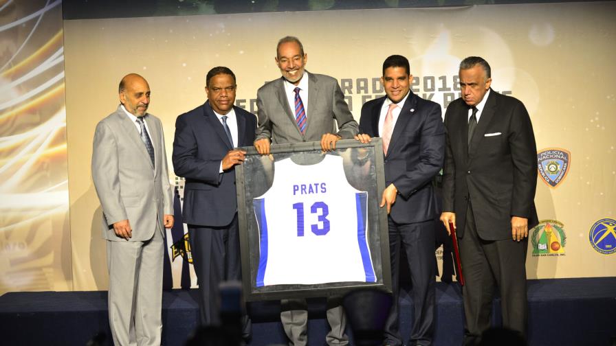 Frank Prats en Gala de Baloncesto Distrital: “He librado grandes batallas en mi vida y en ésta también venceré”