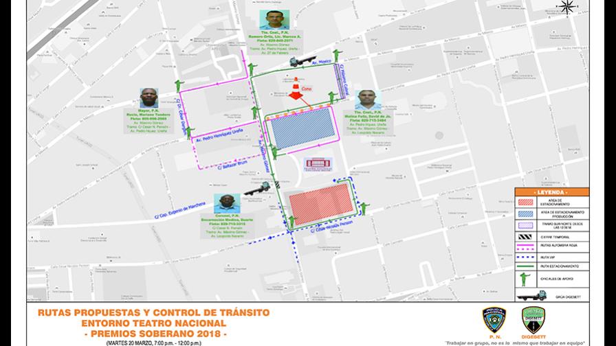 AMET  regirá  el tráfico en la  zona aledaña al Teatro Nacional