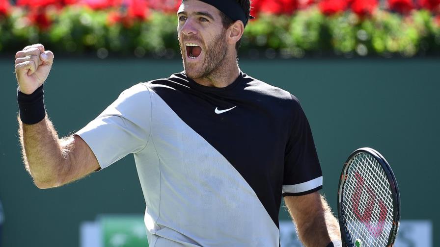 Juan Martín  Del Potro viene pisando fuerte y es amenaza en el Masters 1000 de Miami