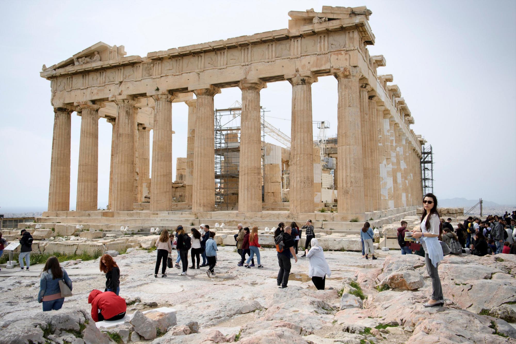 Visitas al  Partenon