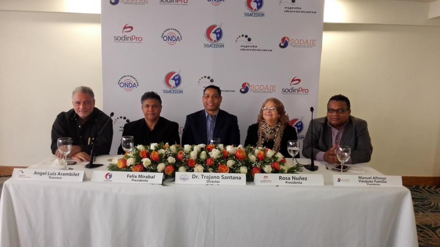 La ONDA y organizaciones de gestión colectiva anuncian  que combatirán la piratería en el país