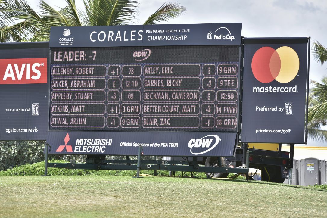 Foto de la jornada del PGA-RD.