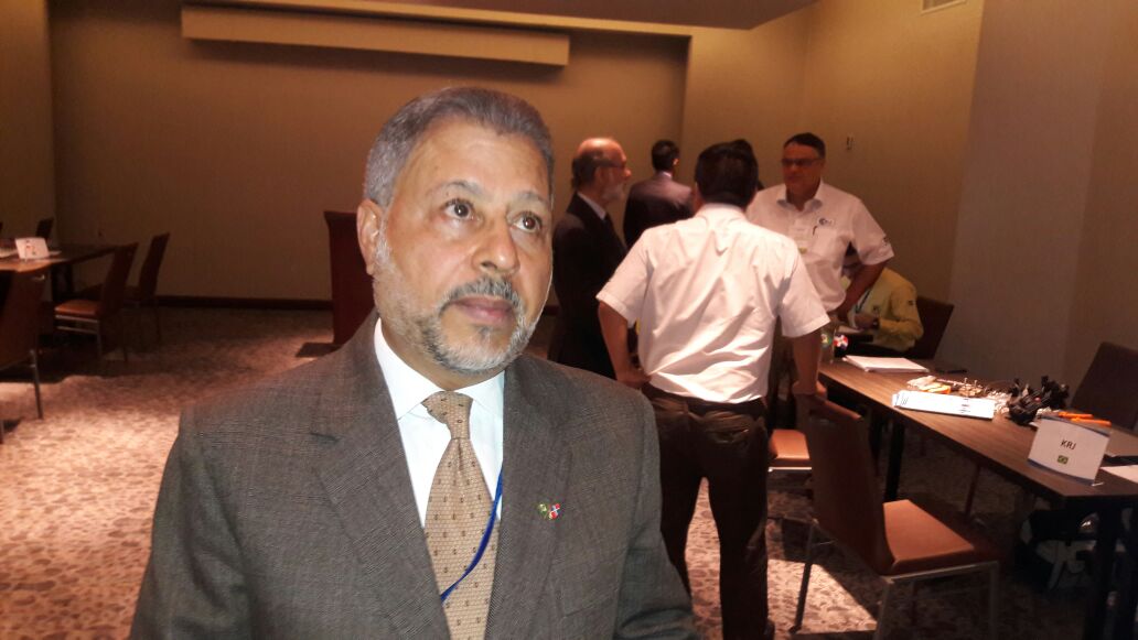El presidente de la Cámara de Comercio Dominico-Brasileña, Leonel Castellanos Duarte.