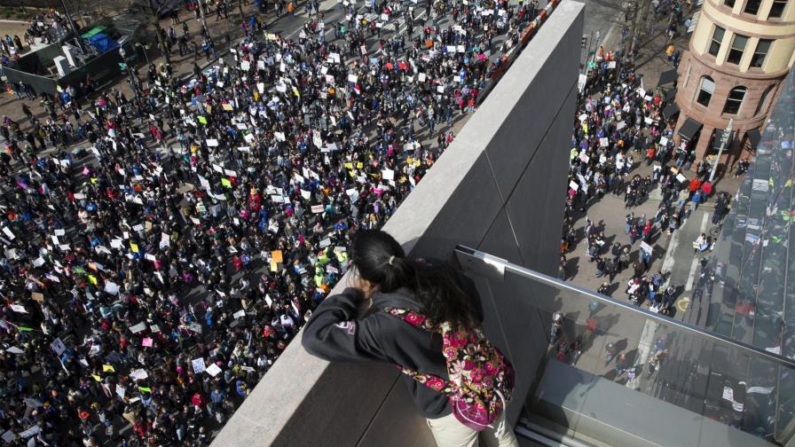 Jóvenes estadounidenses se movilizan en favor del desarme