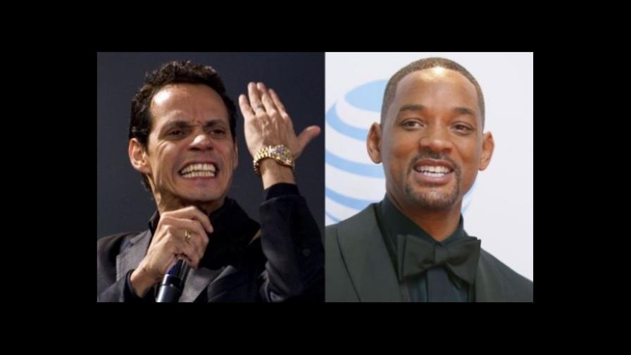 Video: Marc Anthony le enseña a bailar salsa al actor Will Smith