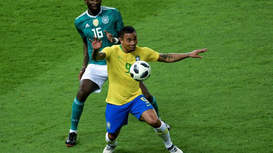 Brasil se libera de la carga al vencer a Alemania en un amistoso