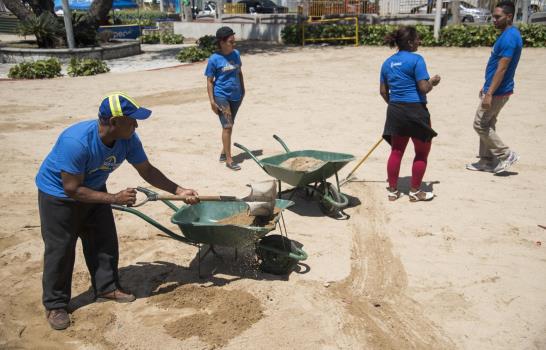 Preparan a Güibia para actividades de Semana Santa