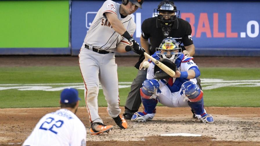 El jonrón de Panik a Kershaw 